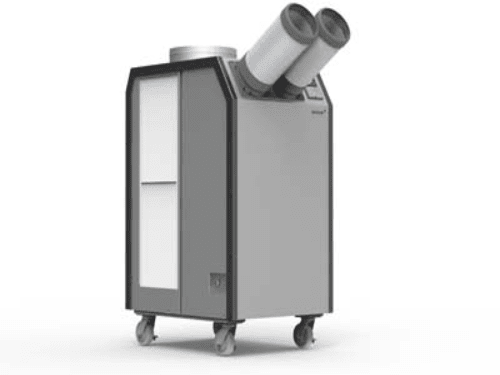 Airrex HSC-60R 220/3 5-ton portable spot cooler front right view